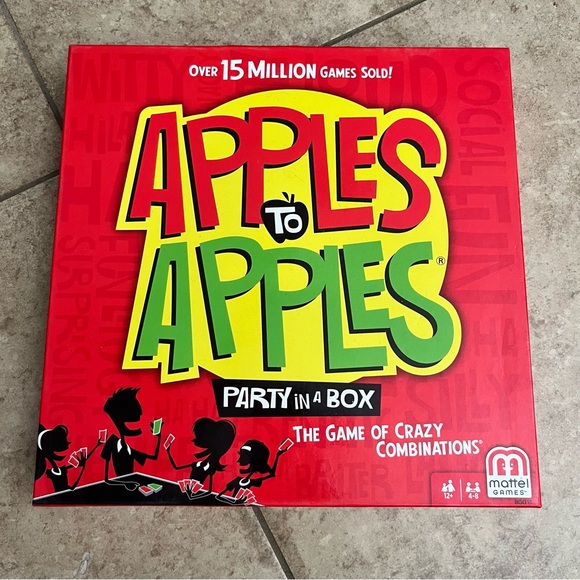 Apples to Apples Party in a Box Card Game. Family game night - Picture 1 of 6